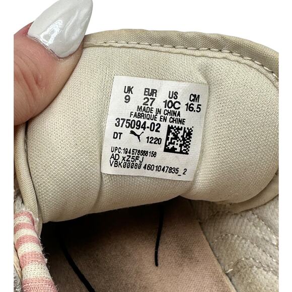 Puma Velcro Sneakers Little Girls Size 10C - Picture 9 of 9